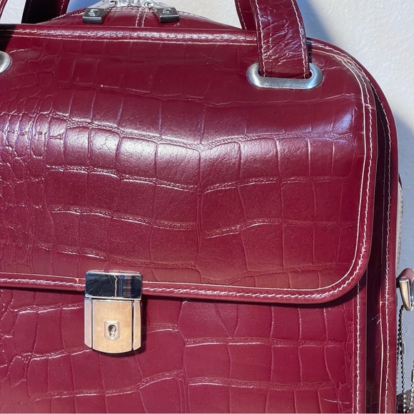 Siamod, Monterosso, November, Embossed Croco Leather Leather Ladies Vertical - Picture 6 of 13